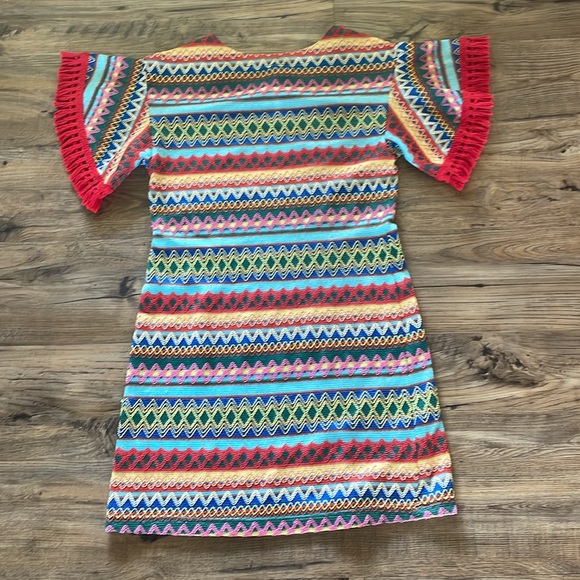 Multicolored Uncle Frank Women’s Dress - Picture 4 of 4